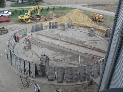 Grain Bin Foundation